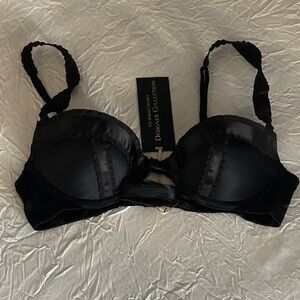 Victoria's Secret Black Designer Collection Bra 34B